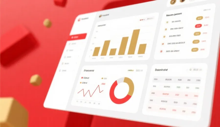 数据看板示意图