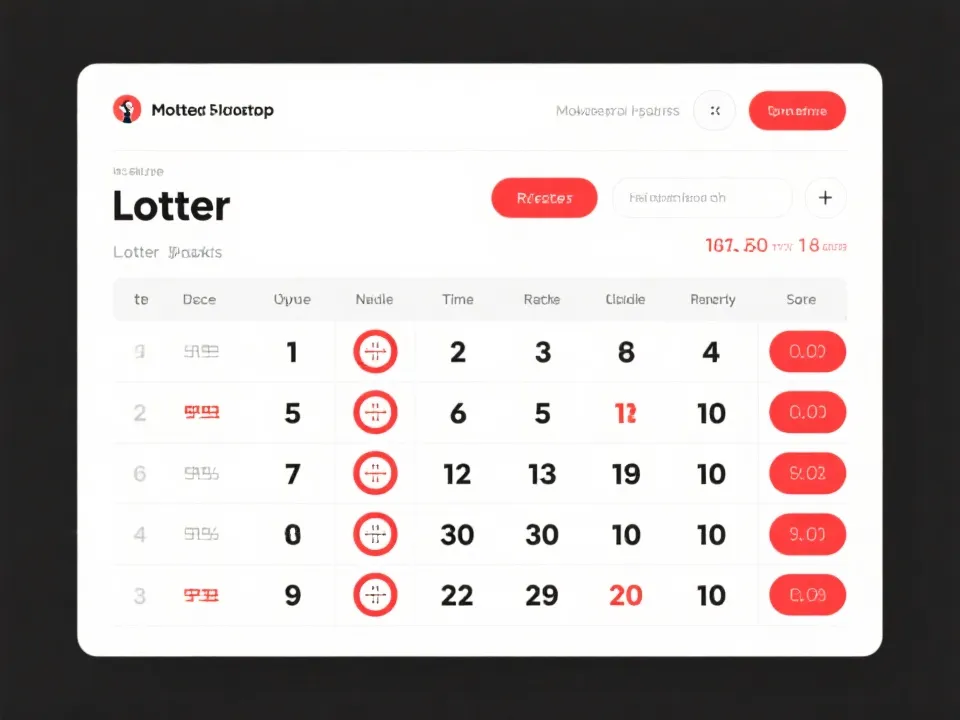 示意图：期次与名次结果展示结构